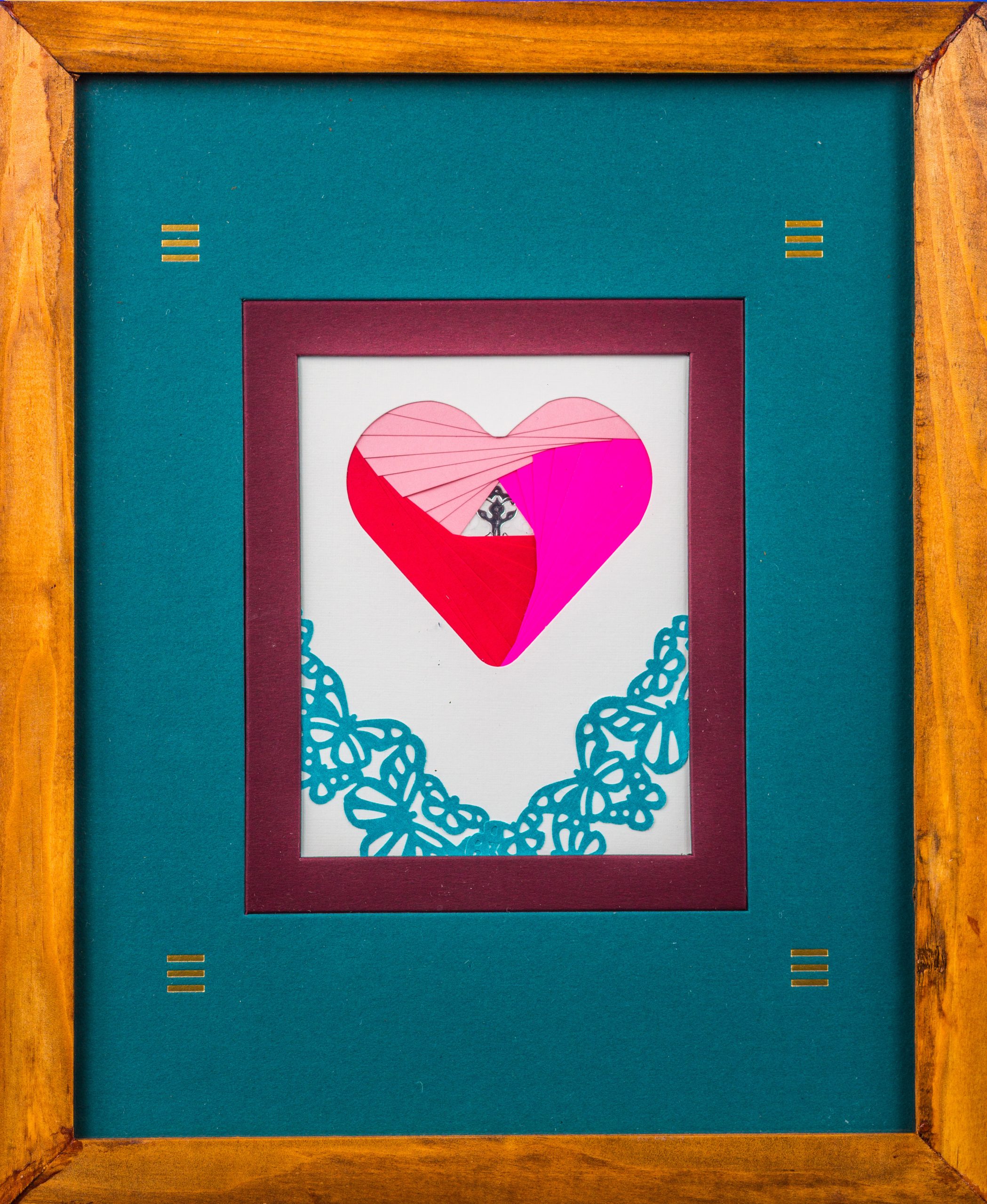 Iris folding Heart.