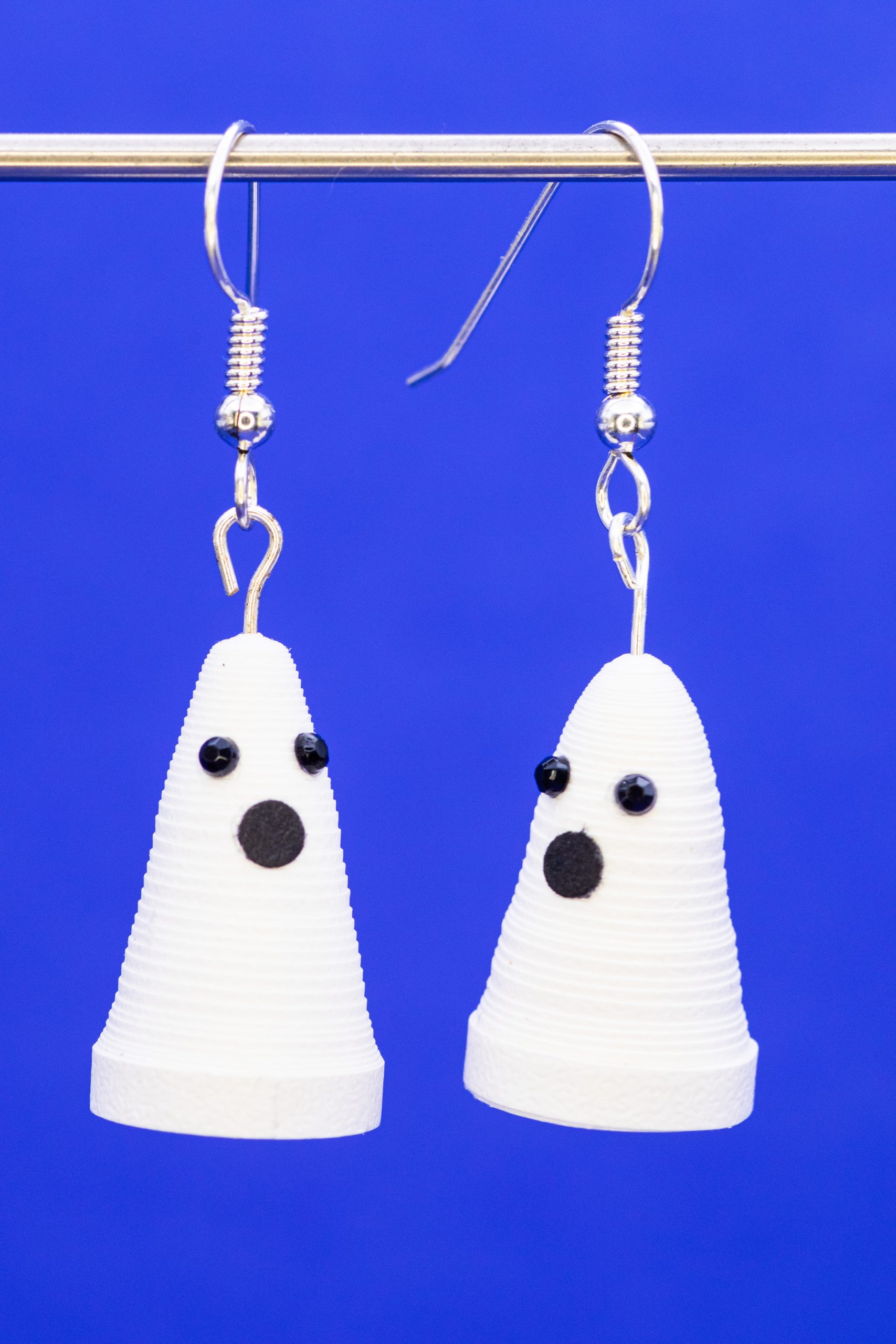 Quilled Halloween Ghost Earrings