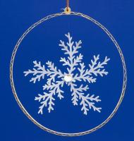 170062-0114 Ornament snowflake 3