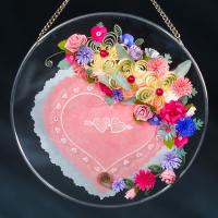 170340-0325 Glass Valentine