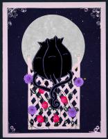 170638-0079 Card Cats Blue